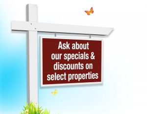 Ask About Specials